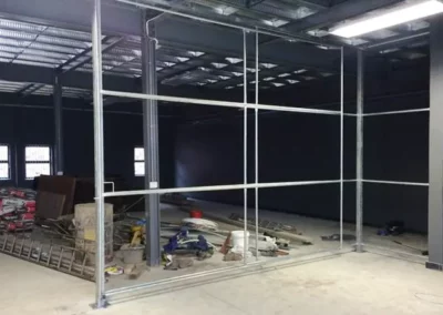 Bond Store Internal Fencing for Warehouse Caging
