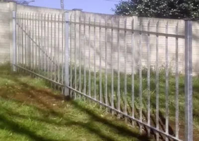 Hot Dipped Galvanised Steel Palisade Fencing