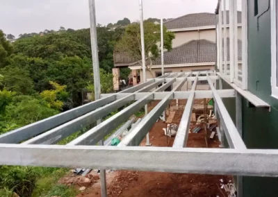 Sun Deck Steel Structure