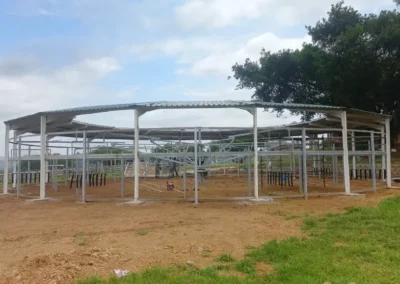 Steel Horse Walker Shelter Structure